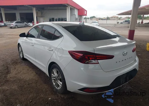 2020 Hyundai Elantra Sel z USA, uszkodzony, nr VIN 5NPD84LF4LH519089